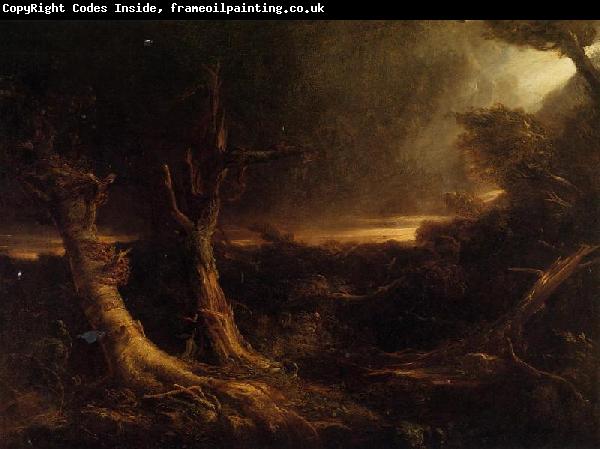Thomas Cole A Tornado in the Wilderness